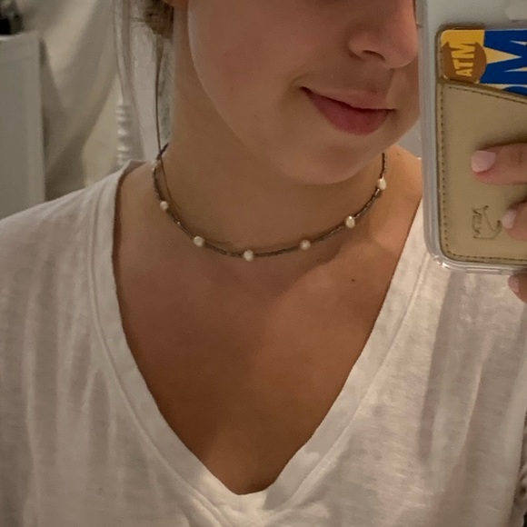 Regan FreshwaterPearl Beaded Choker - Picture 2 of 3